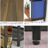 ラック 天然木製スリム 4段 ブリック PR-860SL-4BRN アイアン 収納 ウッド フリー ディスプレイ インテリア 天然木 収納棚 ブラウン オープンシェルフ オープン リビング 新生活