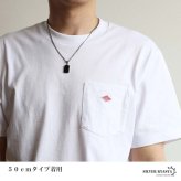 ステンレス ブラック ストーンネックレス ペンダントネックレス 小ぶり シンプル ダブル喜平チェーン 細身 シルバー メタル 小さい プレート 四角 長方形 幾何学 メンズ 男性 金属アレルギー対応