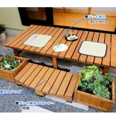 ウッドデッキ デッキ縁台 180×90cm ウッドデッキ風 簡単 縁側 本格的 DIY 木製 天然木 庭 ベランダ マンション おしゃれ 小型 北欧 ガーデン 屋外 家具 ブラウン ダークブラウン ライトブラウン エクステリア ガーデン用品
