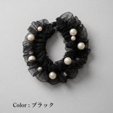 Rora シュシュ 通販 キッズヘアアクセサリー フォーマルヘアゴム 女の子髪飾り 卒園式入学式 卒業式入園式 結婚式発表会 チュールパールシュシュ パールシュシュ お呼ばれヘアアレンジ 髪飾り プチギフト 小学生女の子 カジュアルナチュラル 通園通学 髪留め