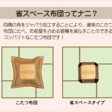 こたつ掛け布団 洗える 省スペースこたつ薄掛け布団単品 『ジャーナル省S』 約180×180cm こたつ布団 コタツ布団 こたつふとん こたつ掛布団 冬用寝具 こたつ用掛布団 コタツ掛布団 こたつ用品 あったか リビング 和室 掛けふとん 冬物 暖房用品