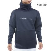 トミーヒルフィガー ゴルフ メンズ ネックウォーマー付 スウェット TOMMY HILFIGER THMA678 2026年秋冬モデル お誕生日祝い お祝い 記念品 お父さん 父の日 彼氏 男性 30代 40代 50代 60代  還暦祝い 敬老の日 人気プレゼント プレゼント