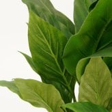観葉植物 造花 スパティフィラム BROWN 全高約60cm 卓上・小型 フェイクグリーン 本物そっくり おしゃれ インテリア 人工観葉植物 アーティフィシャルグリーン オフィス 店舗 ホテル 開店祝い 室内 ミニ スパティフィルム フェイク