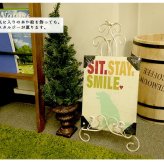ガーデン エクステリア ブランティーク ホワイトアイアン イーゼル アンティーク クラシカル イングリッシュ アイアンイーゼル シンプル 北欧 インテリア 家具 おしゃれ カフェ 新生活