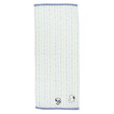 スヌーピー フェイスタオル (Washing) ホワイト 西川 日本製 SNOOPY