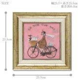 Sam Toft サムトフト アートフレーム あなたの道を行く st-04004 絵画 ギフト アート おしゃれ 北欧 インテリア お部屋