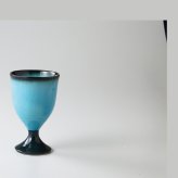 貫入青輝 ワインカップ 陶器 美濃焼 やきものの里から、暮らしを贈ります。　ギフト 食器 セット テーブルウェア