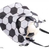 エコバッグ 折りたたみ コンパクト サッカーボール 型 SF-3967 おもしろ 雑貨 スポーツ 部活 プレゼント ギフト サッカー 好き 大容量 軽量 トートバッグ レジ袋 男の子 女の子 誕生日 景品 セトクラフト