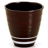 和らぎフリーカップ ライン　溜 インテリア 漆器 盆 カタログギフト 景品 粗品