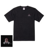 剣道 防具 面 Tシャツ オリジナル デザイン 刺繍 イニシャル 名入れ ギフト 半袖 男女 兼用 誕生日 お祝い プレゼント 父の日 母の日 参加 記念 景品 名前 卒業 卒部 チーム グループ 送別会 【送料無料】