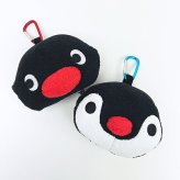 ピングー (PINGU) ピンガ カラビナ付きぬいぐるみファスナーマスコット ポーチ