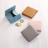 ボックス型小銭入れ 財布 レディース 可愛い 革 コインケース BOX型 レザー 本革 牛革 レザー mieno Diva ブランド 革 レザー小物 レディース 小物 スリム 贈り物 【ネコポスで送料無料】 【名入れ 可能】 ギフト プレゼント 5F (07000399r)