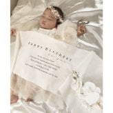 birthday tapestry B【誕生日】【メモリアルギフト】タペストリー バースデーフォト ギフト プレゼント