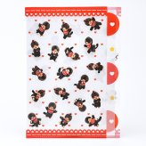 モンチッチ ダイカットクリアファイル(5P) 文具 日本製