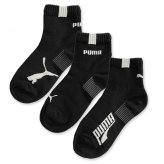 PUMA プーマ 靴下 キッズ ジュニア 男の子 3足組 19-21cm 21-23cm 23-25cm ショート丈 通気性 つまさきとかかと補強 子供用靴下 くつした スポーツブランド スポーツソックス 入学 通学 3足セット 洗い替え まとめ買い karlas