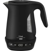 【直送】ティファール T-fal ジャスティンロックコントロール 1.2L ブラック [26-0332-020] KO823NJP 電気ケトル 転倒お湯もれロック 8段階温度調節 空焚き防止 ギフト
