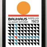 日本製 バウハウス BAUHAUS ミッドセンチュリー A3 サイズ ポスター アート おしゃれ 絵画 インテリア 北欧 イラスト マット紙 艶消し アートパネル 額 フレーム デザイン 壁掛け ギフト 新築祝い ディスプレイ  速達 送料無料