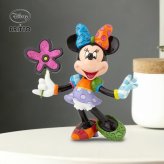 ミニー ウィズ フラワー 21.5cm | ロメロ・ブリット Romero Britto デザイン アート 正規輸入品
