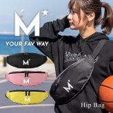 MIKASASTAR ヒップバッグ ウエストバッグ キッズ 斜めがけ スポーツ バスケットボール バレーボール 小学生 中学生 高校生 女の子 男の子 レディース プレゼント