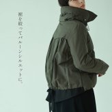 ダウンジャケット レディース ショート ブランド ダウン80% バックフレア バルーン レディース アウター コート ショートダウンコート ショート丈 カジュアル おしゃれ かわいい 秋 冬 コットンブレンド 30代 40代 50代 ギフト プレゼント 5F (08000192r)