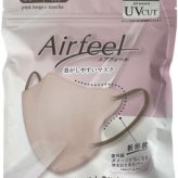 エアフィール立体マスク 10枚入 C/ﾋﾟﾝｸﾍﾞｰｼﾞｭ×ﾓｶ FU10-PK 景品 記念品 粗品 ノベルティ 名入れ 御挨拶 ご挨拶