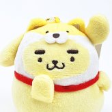 サンリオ ポムポムプリン × しばんばん マスコットキーホルダー Sanrio