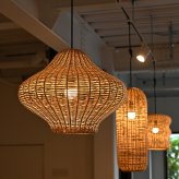 ラタン ランプシェード 籐 天然素材 自然素材 照明 北欧 ヴィンテージ アジアン リゾート モダン ナチュラル インテリア クラシック 完成品