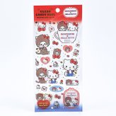 モンチッチ× ハローキティ クリアキャンディシール スタンダード 文具 Sanrio
