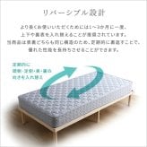ベッド 寝具 フランス 高密度連続スプリングマットレス 硬め 日本製 シングル マットレス ジャガード ハード 高密度連続スプリング 家具 インテリア おしゃれ 通気性 耐久性 防ダニ 防菌 防臭 #マットレス