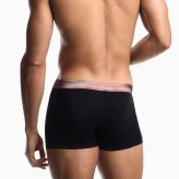 エンポリオアルマーニ：SHINY LOGOBAND ボクサーパンツ 3PK (ブラック)[ボクサーパンツ/ 男性下着/ メンズインナー/人気ブランド/おすすめギフト/誕生日プレゼント/メンズファッション]