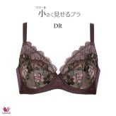 ワコール 小さく見せるブラ ブラジャー BRB453 3/4カップワイヤー GHカップ レーシィタイプ【セール】