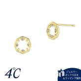 【無料ラッピング】 ヨンドシー 4℃ ピアス K14 イエローゴールド 上品  ダイヤモンド レディース ブランド 正規品 新品 ギフト プレゼント 人気 おすすめ 誕生日 記念日 クリスマス 送料無料 4cd522791