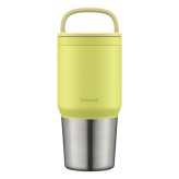 ピーコック スクリューマグボトル 600ml ライムイエロー マグボトル 広口 保温保冷 ボトル 食器洗い乾燥機対応【北海道・沖縄県・離島 配送不可】