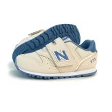 ニューバランス new balance 373 スニーカー 子供靴 ベビー シューズ 運動靴 靴 出産祝い 女の子 NB I373 8T7 W ベージュ/ブルー 運動会 通園 遠足