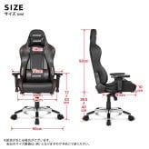 オフィスチェア AKRacing ゲーミング Premium オフィス ゲーム リクライニング 耐荷重150kg 肘掛け ハイバック 3色対応 バックレスト部分には シリーズ最大量とも言える極厚の シートクッションを採用 \5%OFFクーポン ウレタン