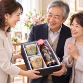 退職 異動 名入れ ペアギフト SXX 酒セット 芋焼酎 霧島酒造 黒霧島 900ml & 有田焼 桜もみじプレミアムフリーカップ 2点 紐リボン・コサージュ付 ギフトBOX入り / プレゼント ギフト 両親 夫婦 結婚 金婚式 銀婚式 退職 記念 誕生日 長寿 祝い 選べるカラー
