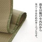 夏ラグ 夏用カーペット 純国産 い草 上敷き カーペット 市松織 『不知火』 江戸間2畳(約176×176cm） 熊本県八代産イ草使用