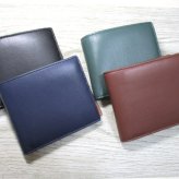 SALE 財布 メンズ 二つ折り 本革 とっても柔らかい質感の牛革 スタイリッシュでおしゃれ 上品なバイカラーデザイン WANDER Special セール 格安