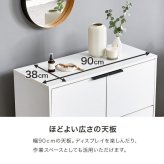 木目調キャビネット 幅90cmタイプ 引出し付き リビングキャビネット オシャレ 幅90 脚付きキャビネット ミドルボード リビング収納棚 小物キャビネット スタイリッシュ 扉付き ナチュラル シンプル 北欧 レトロ 西海岸 ミッドセンチュリー