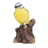 置物 鳥 青雀 高さ13.5cm woobia ウービア アオガラ 野鳥 リアル おしゃれ 玄関 インテリア オブジェ ガーデン 北欧 ナチュラル 小鳥 動物 アニマル 癒し 鳥好き 出窓 棚 プレゼント ギフト バードウォッチング