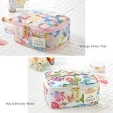 【全注文ラッピング仕様】バニティポーチ 花柄 化粧ポーチ 小物入れ 大容量 花柄 かわいい おしゃれ レディース 女性 LC シャレールヤハタ Cyalel Yahata