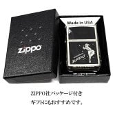 ZIPPO ウインディハート ブラック×シルバー ジッポ かっこいい ライター 鏡面 メンズ Windy おしゃれ 両面プリント加工 ギフト 銀 黒 ウインディHeart プレゼント オイルライター メンズ レディース