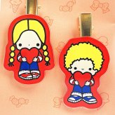 サンリオ パティ＆ジミー マルチクリップ2個セット レトロ サンリオキャラクターズ5 日本製 Sanrio
