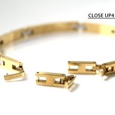 ポリス ブレスレット メンズ ブランド POLICE FLATFORGE GB0082702 ゴールド アクセサリー