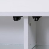 不二貿易 コレクションケース 4段 ロータイプ ガラス棚 収納機能 フィギュア収納に最適 高さ90cm 幅90cm 奥行き29cm 透明ガラス ほこり防止
