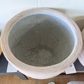 鉢カバー おしゃれ 大型 20号 17号 14号 丸型 マラッカ クリームウォッシュ RD S M L サイズ 高級 北欧 室内 屋内 観葉植物用 サボテン 特大 玄関 インテリア プランター 深型