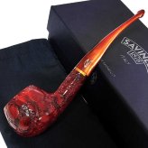 パイプ サビネリ レッド アリゲーター 喫煙具 プリンス ラスティック 9mmフィルター ブラウン パイプ本体 SAVINELLI 高級 鰐 プレゼント ギフト かっこいい おしゃれ メンズ