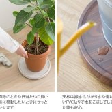 フラワースタンド プランタースタンド キャスター付き 幅30cm 円形 丸型 回転 プランター台 フラワー 花台 屋内 木製 ナチュラル ブラウン 北欧 おしゃれ ガーデンラック 園芸ラック 観葉植物台 キャスター台 完成品 平台 植木鉢台 鉢皿 屋外