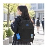 MEI OCEAN リュック 黒 通販 通学リュック バックパック 通学バッグ スクールバッグ 黒リュック 大きめ スクールリュック 女子高生 A4 B4 大容量 36L 高校生 中学生 女子 男子 軽量 軽い メイオーシャン かわいい おしゃれ 新学期準備