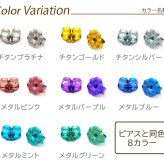 ピアス キャッチ 予備キャッチ チタン 純チタン 金属アレルギー 全品1個ずつバラ売り プレゼント